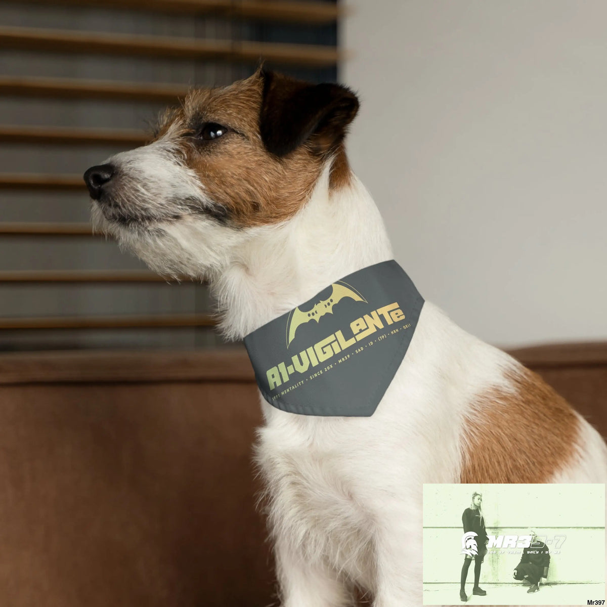 A1 Vigilante Pet Bandana Collar Pets