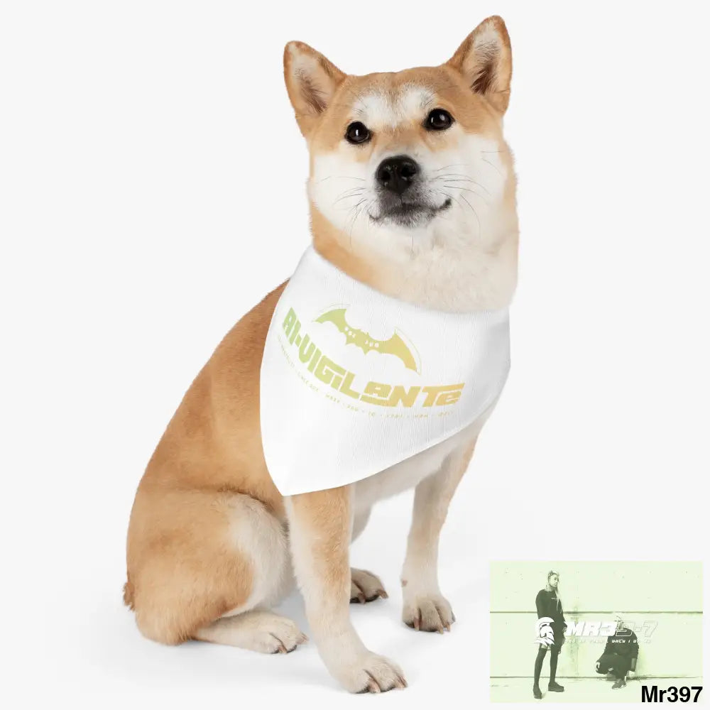 A1 Vigilante Pet Bandana Collar Pets