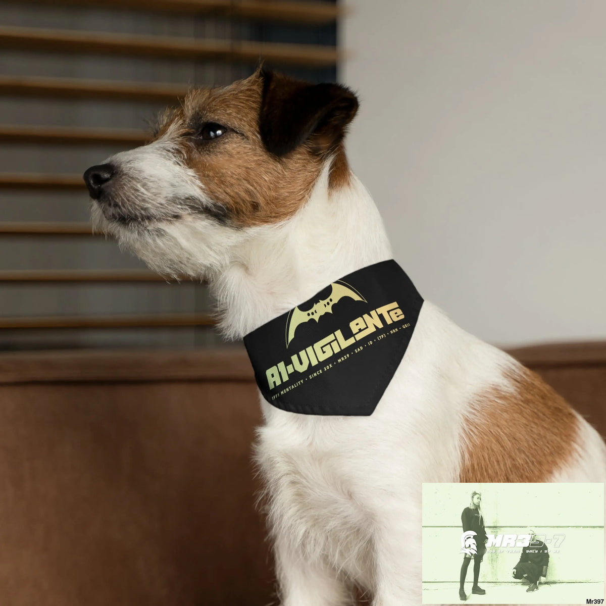 A1 Vigilante Pet Bandana Collar Pets
