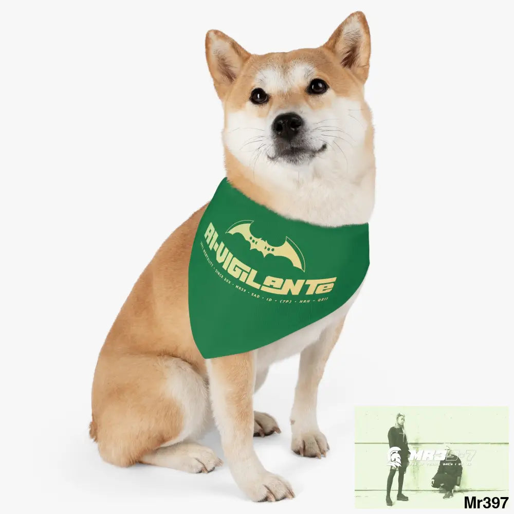 A1 Vigilante Pet Bandana Collar Pets