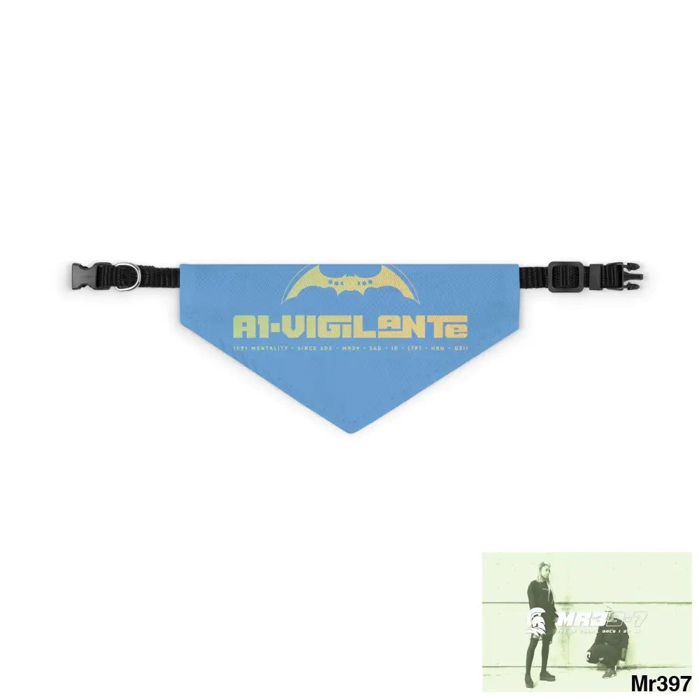 A1 Vigilante Pet Bandana Collar S Pets