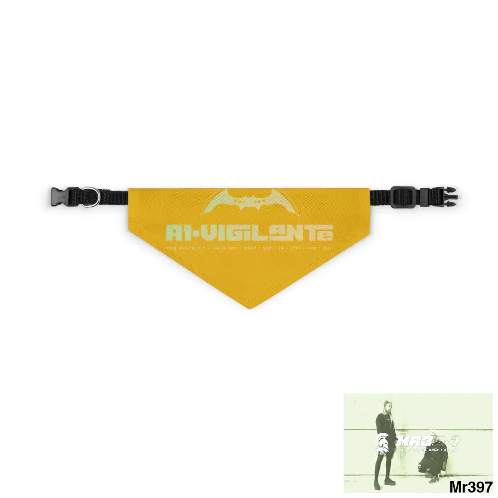 A1 Vigilante Pet Bandana Collar S Pets