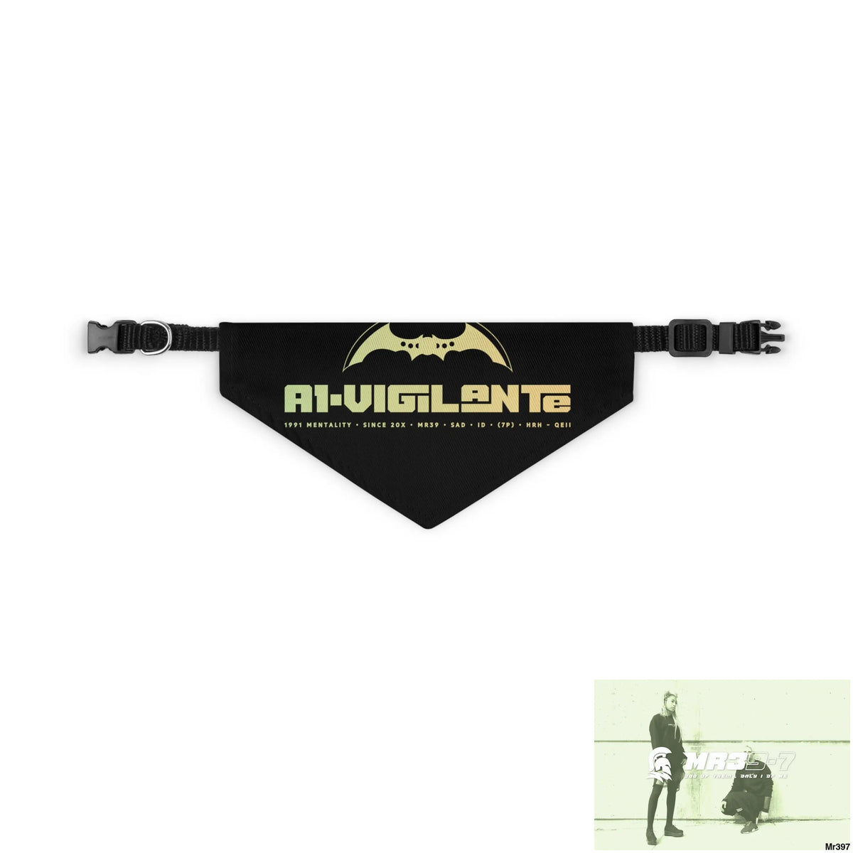 A1 Vigilante Pet Bandana Collar S Pets