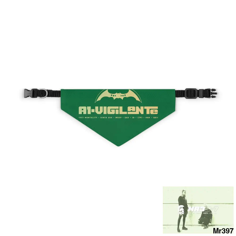 A1 Vigilante Pet Bandana Collar S Pets