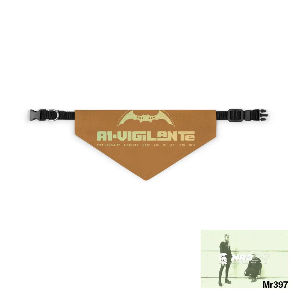 A1 Vigilante Pet Bandana Collar S Pets