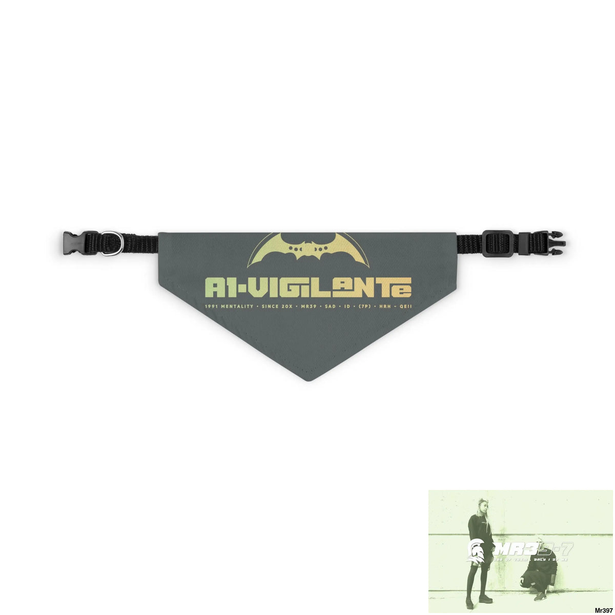 A1 Vigilante Pet Bandana Collar S Pets