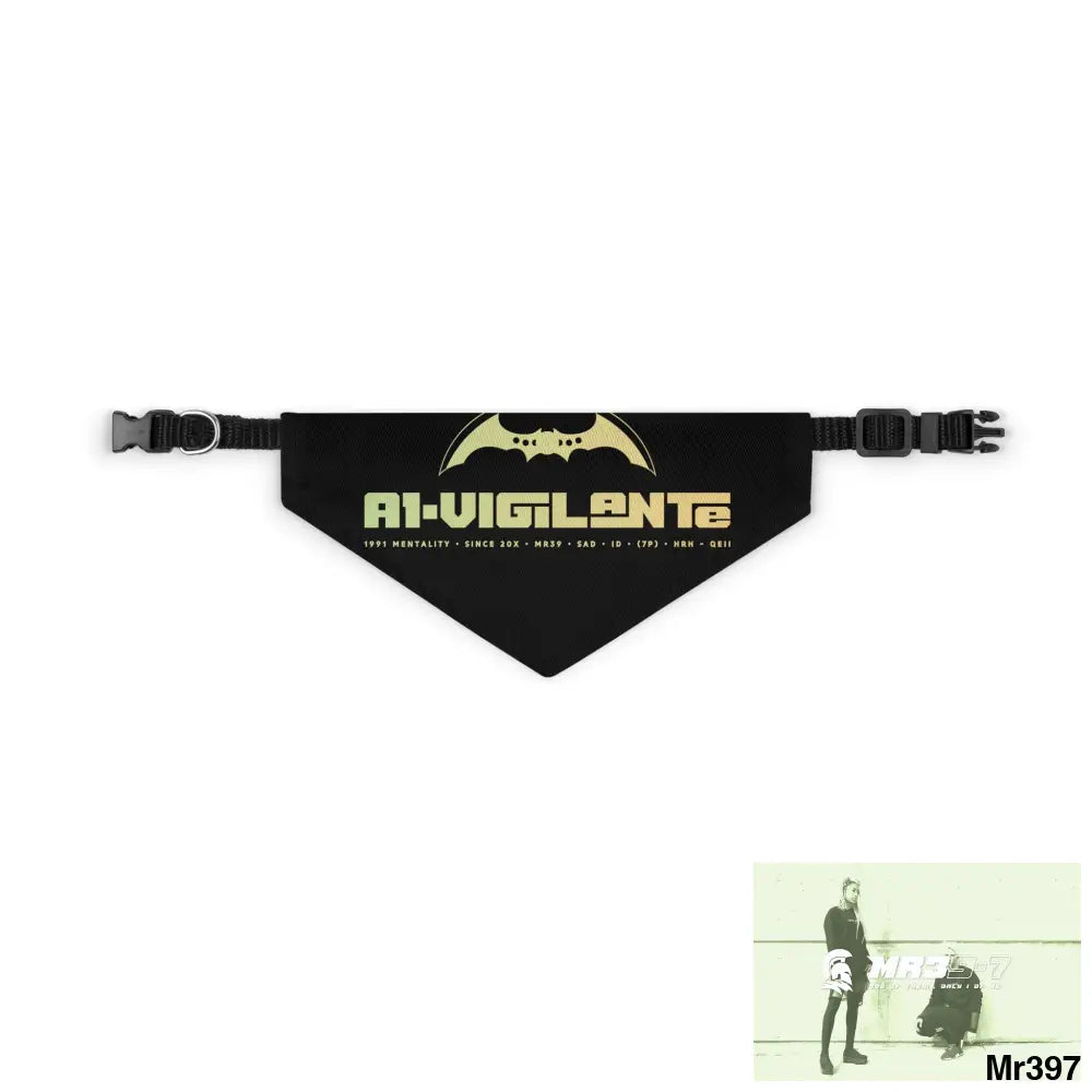 A1 Vigilante Pet Bandana Collar S Pets