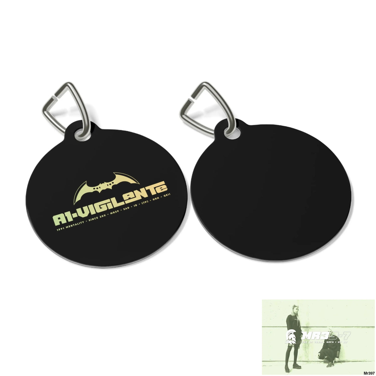 A1-Vigilante Pet Tag 1’’ Pets