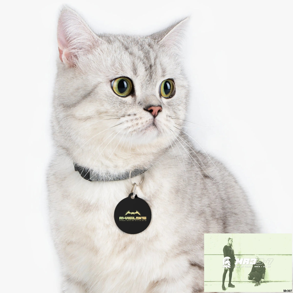 A1-Vigilante Pet Tag 1’’ Pets
