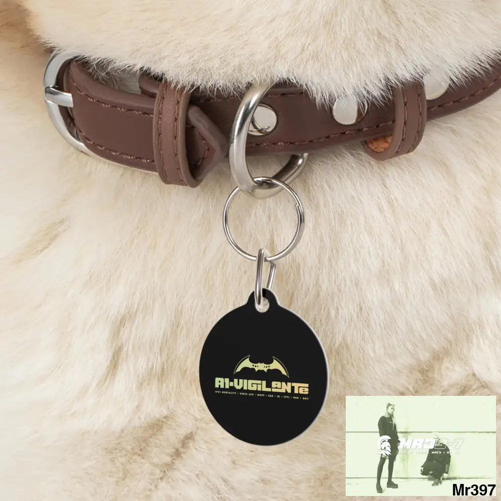 A1-Vigilante Pet Tag 1’’ Pets