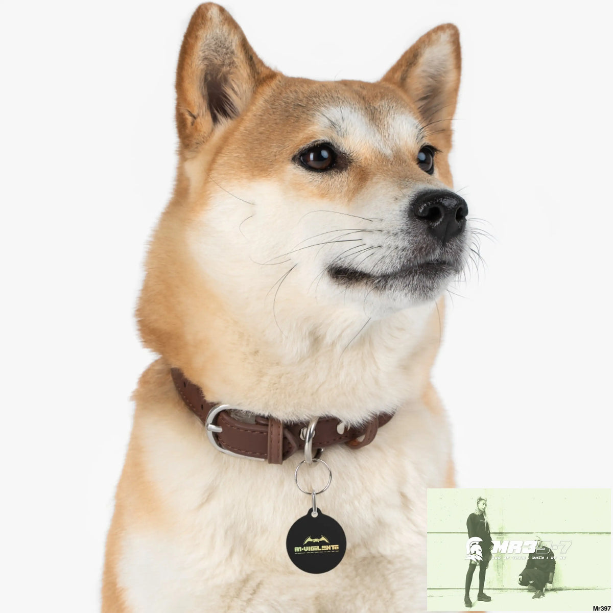 A1-Vigilante Pet Tag 1’’ Pets