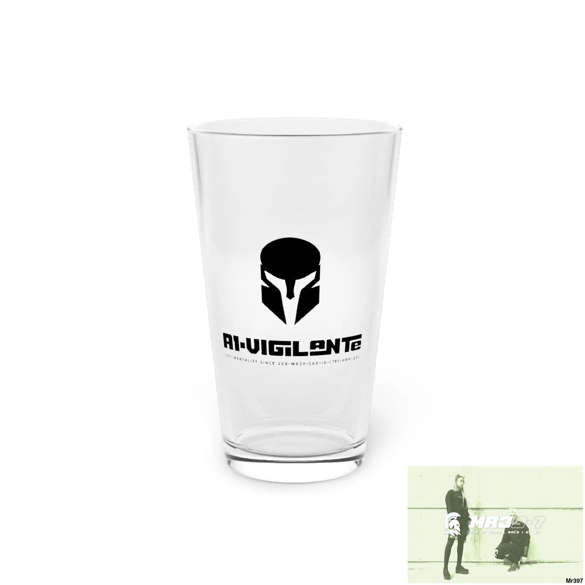 A1.Vigilante Pint Glass 16oz 16oz Mug