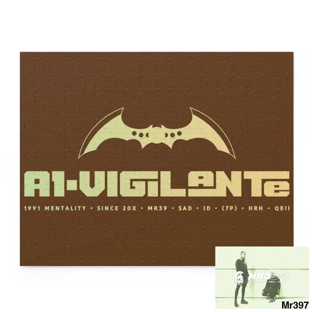 A1•vigilante Puzzle (120 252 500-Piece) 14’’ × 11’’ (252 pcs) Puzzle