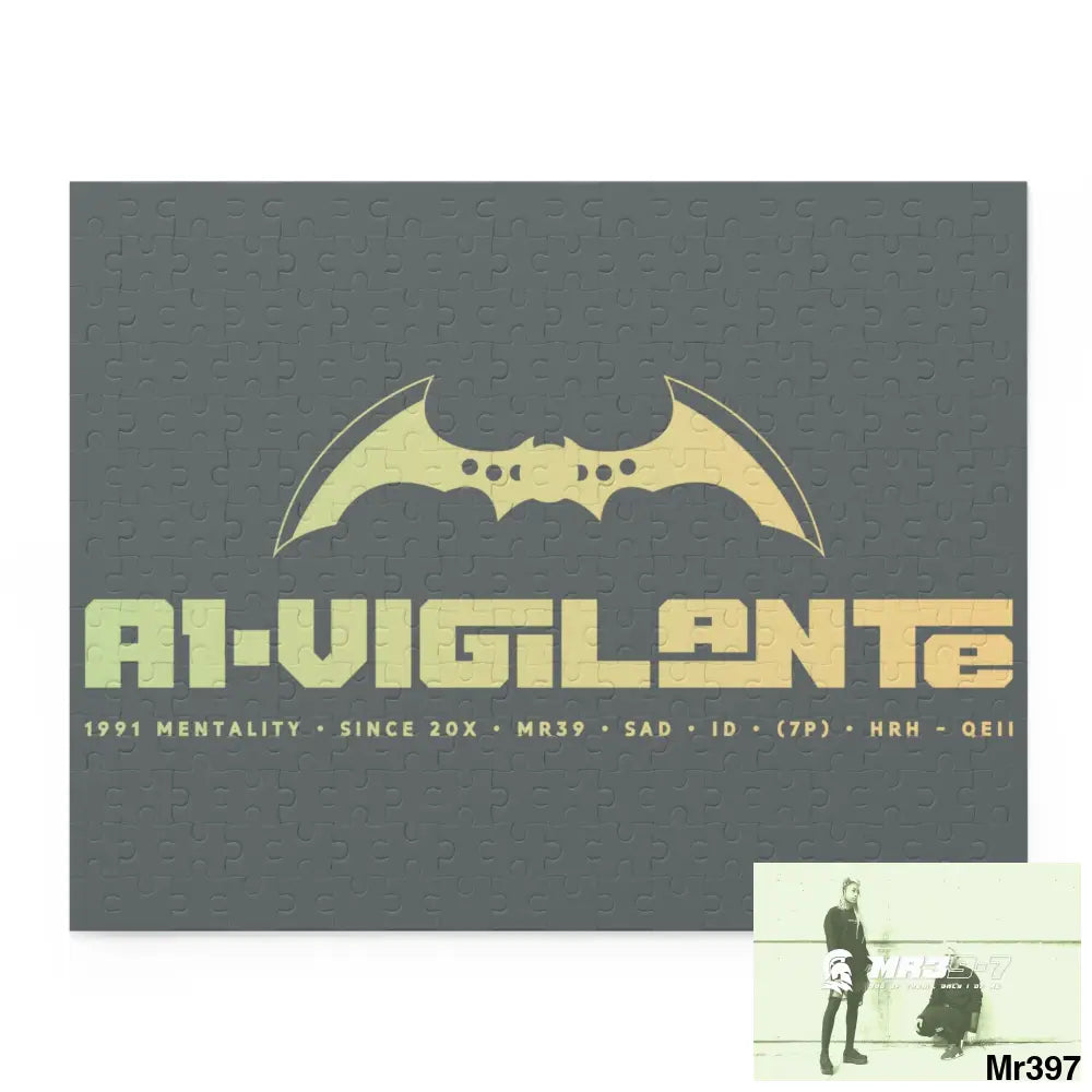 A1•vigilante Puzzle (120 252 500-Piece) 14’’ × 11’’ (252 pcs) Puzzle