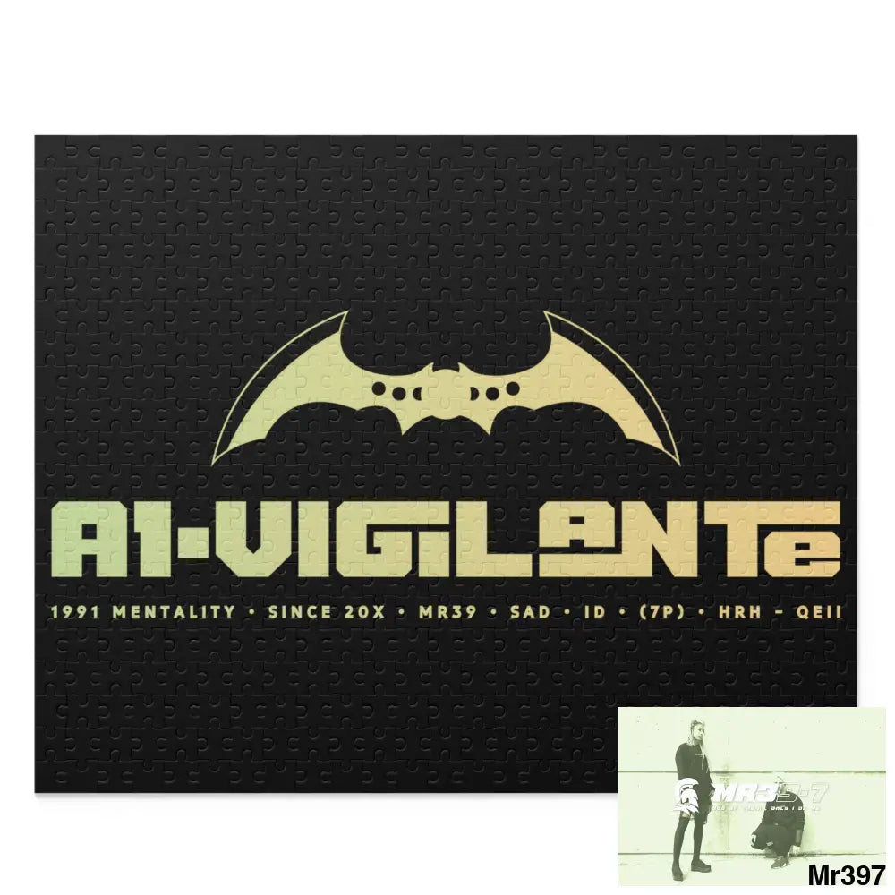 A1•vigilante Puzzle (120 252 500-Piece) 20’’ × 16’’ (500 pcs) Puzzle