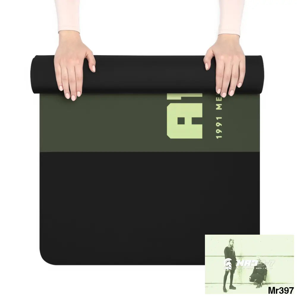 A1-Vigilante Rubber Yoga Mat 24” x 68” Home Decor