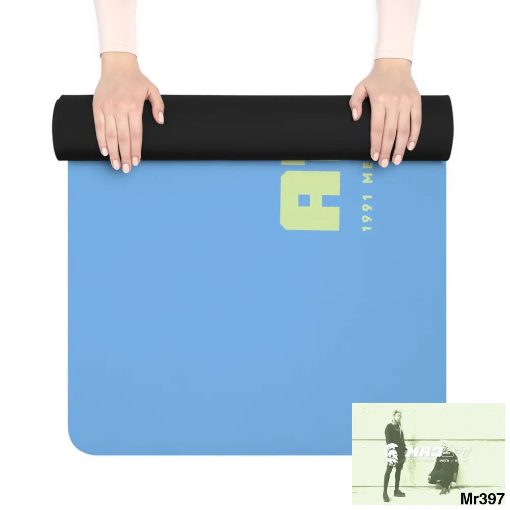 A1-Vigilante Rubber Yoga Mat 24” x 68” Home Decor