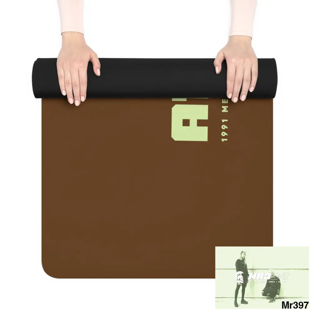 A1-Vigilante Rubber Yoga Mat 24” x 68” Home Decor