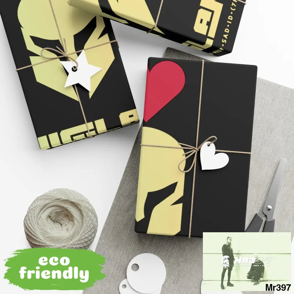 A1.Vigilante Sparta 7 Love Gift Wrap Papers Home Decor