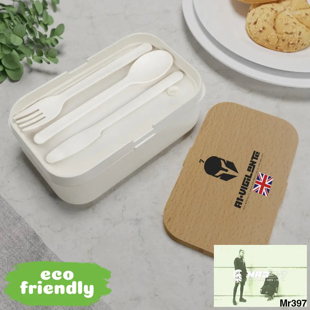 A1 Vigilante Sparta 7 PLA Bento Box with Band and Utensils One size Accessories