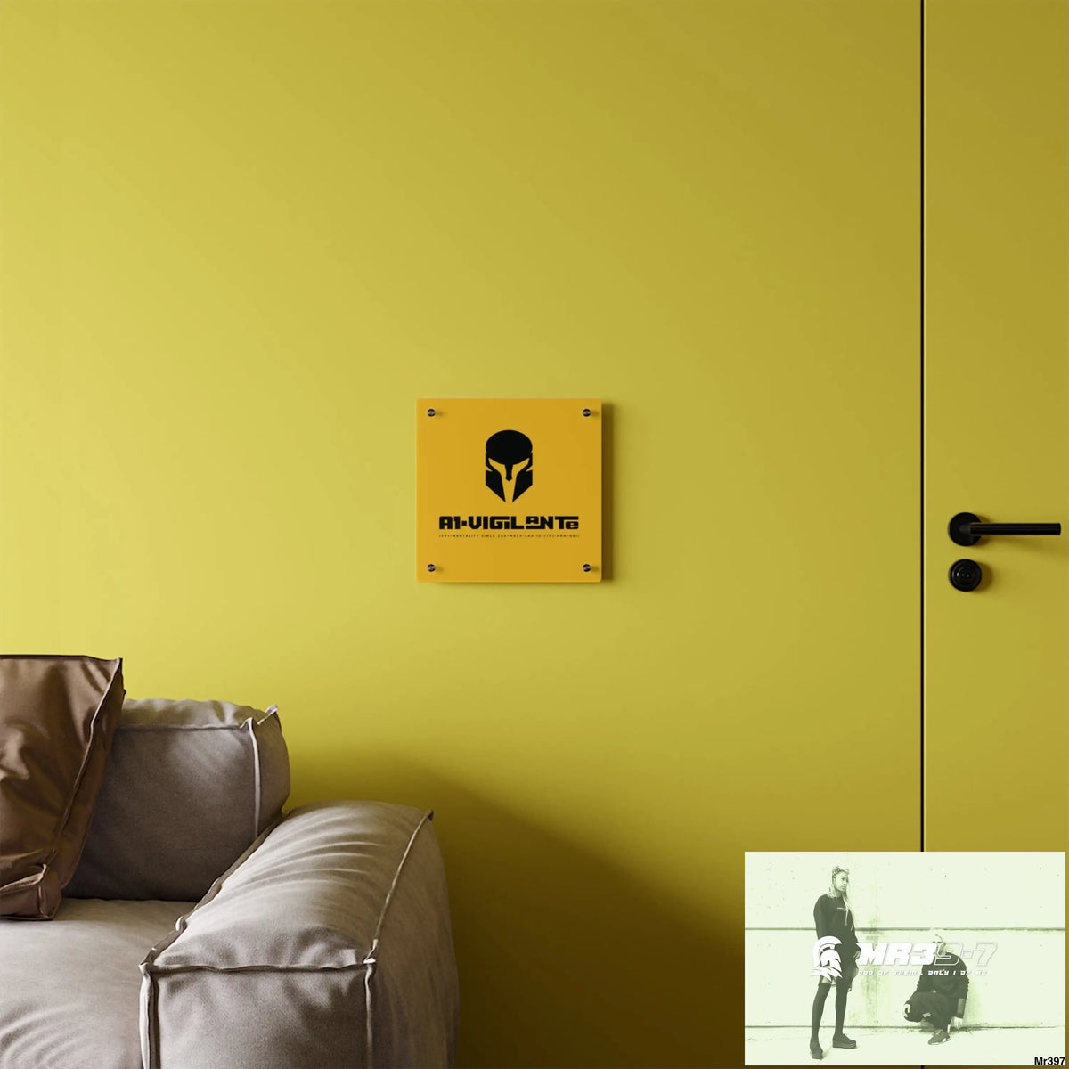 A1-Vigilante Sparta Acrylic Wall Art Panels Home Decor