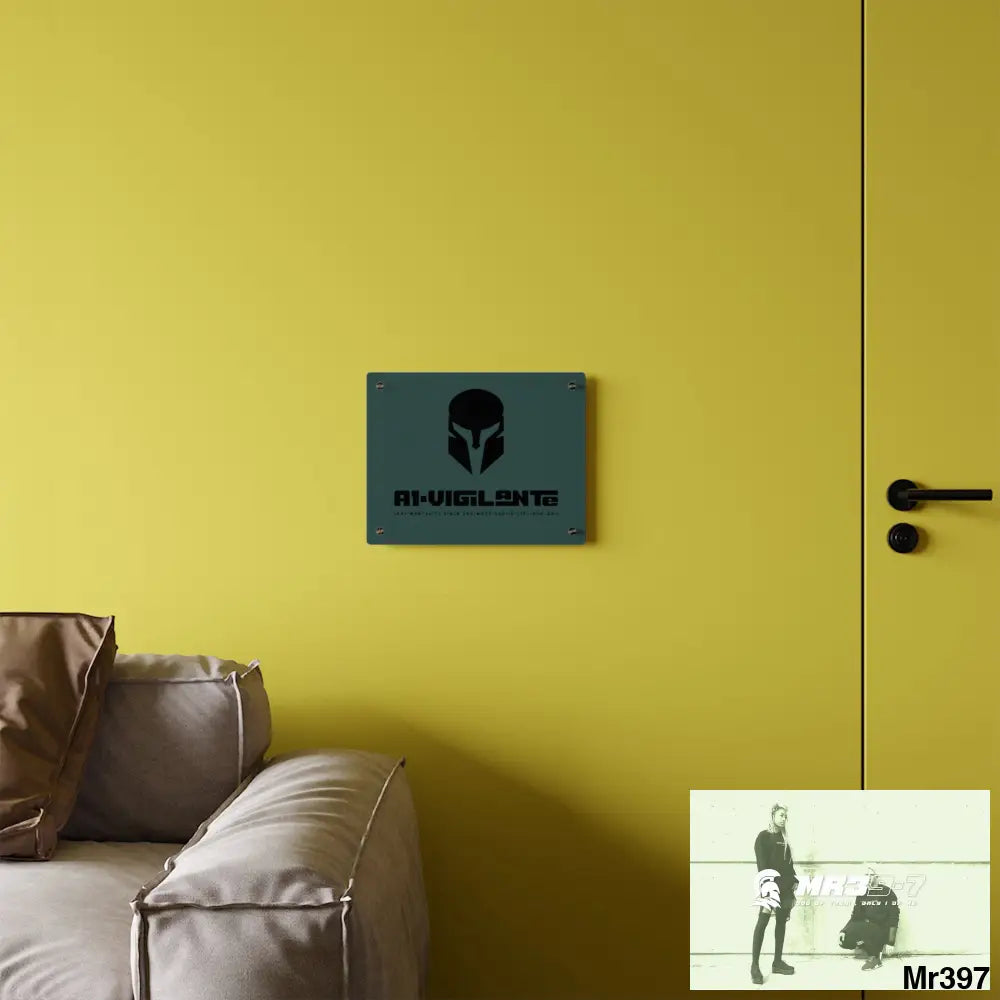 A1-Vigilante Sparta Acrylic Wall Art Panels Home Decor