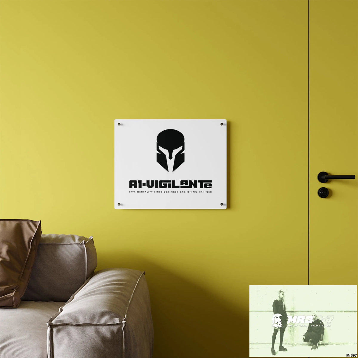 A1-Vigilante Sparta Acrylic Wall Art Panels Home Decor