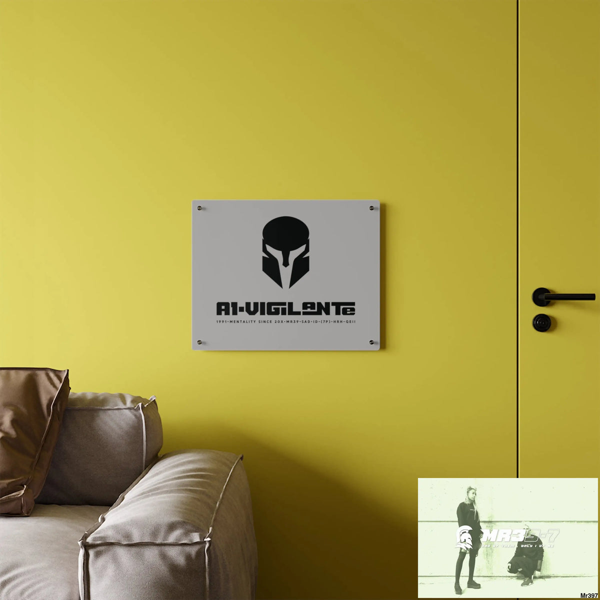 A1-Vigilante Sparta Acrylic Wall Art Panels Home Decor