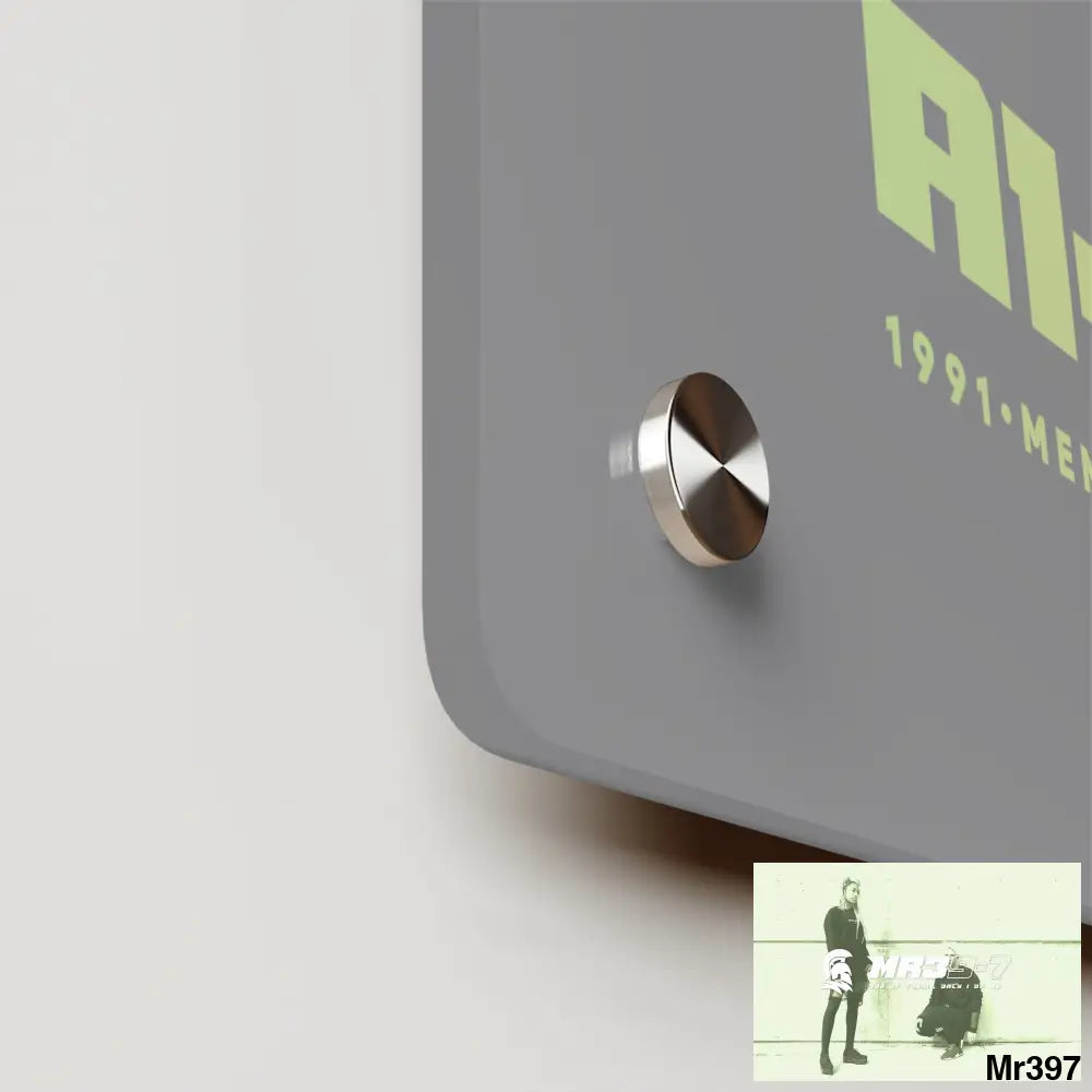 A1-Vigilante -Sparta Sparta Acrylic Wall Art Panels Home Decor