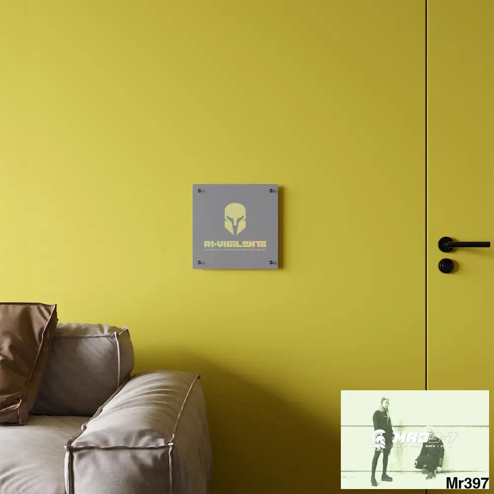 A1-Vigilante -Sparta Sparta Acrylic Wall Art Panels Home Decor