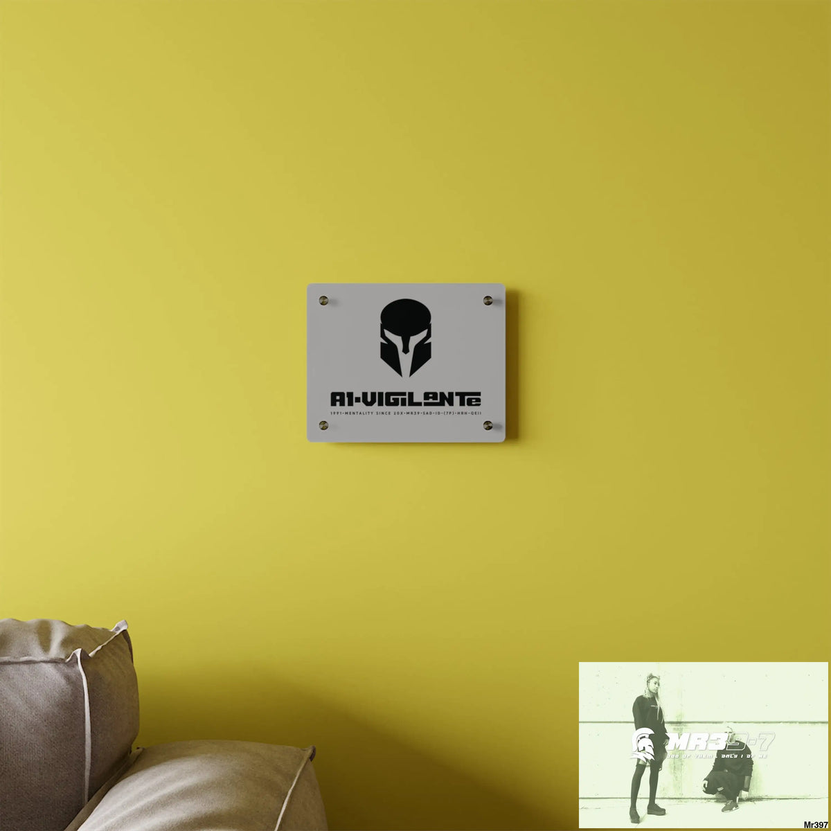 A1-Vigilante Sparta Acrylic Wall Art Panels Home Decor