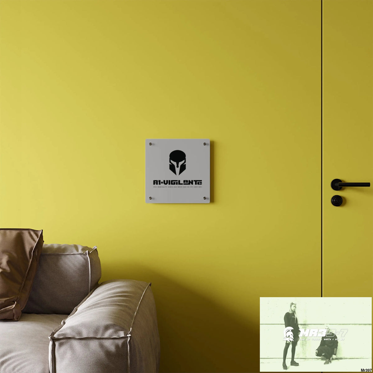 A1-Vigilante Sparta Acrylic Wall Art Panels Home Decor