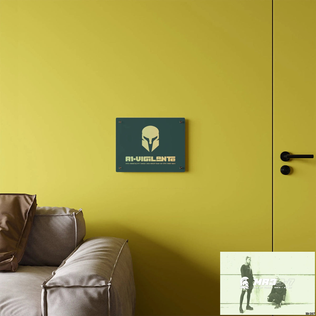 A1-Vigilante Sparta Acrylic Wall Art Panels Home Decor