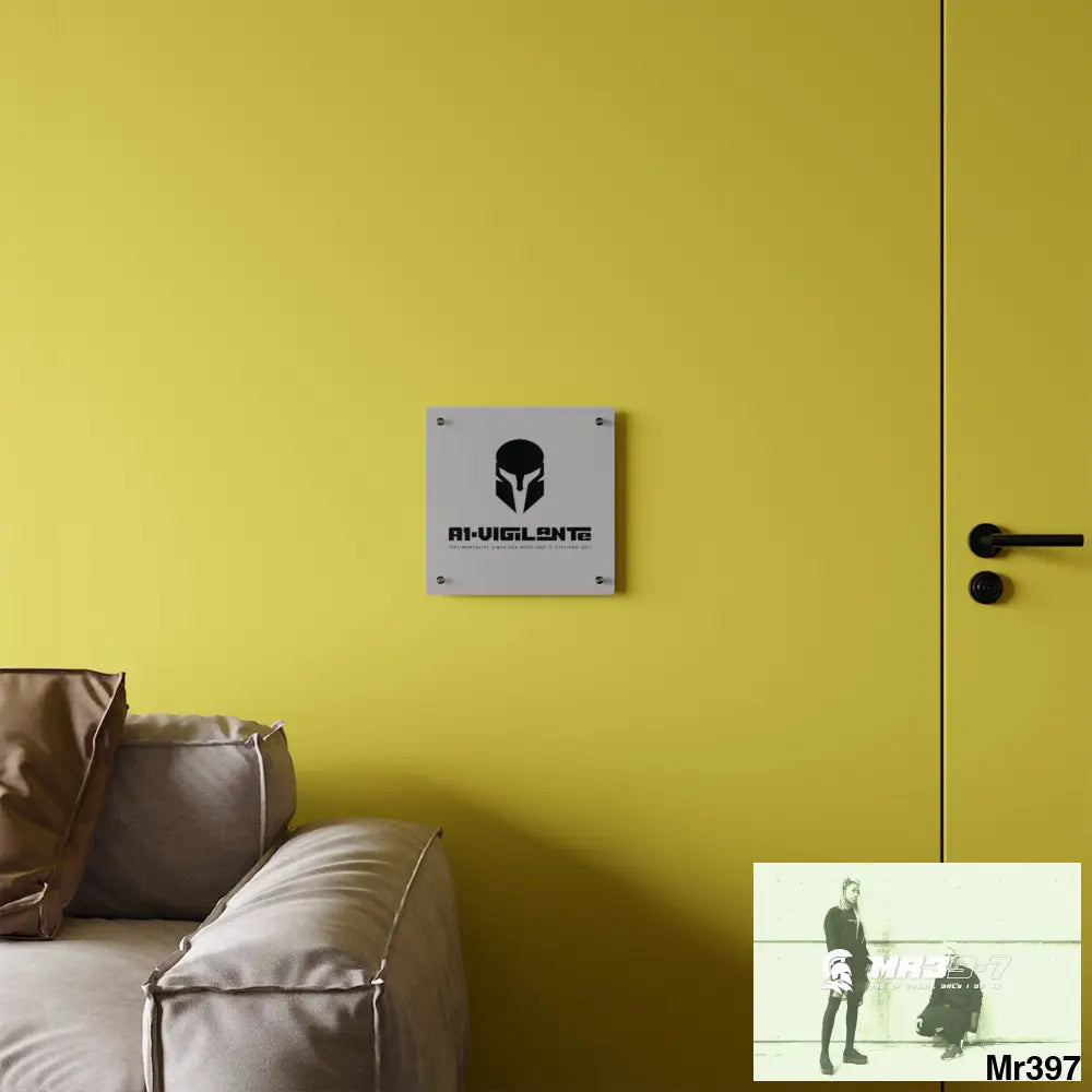 A1-Vigilante Sparta Acrylic Wall Art Panels Home Decor