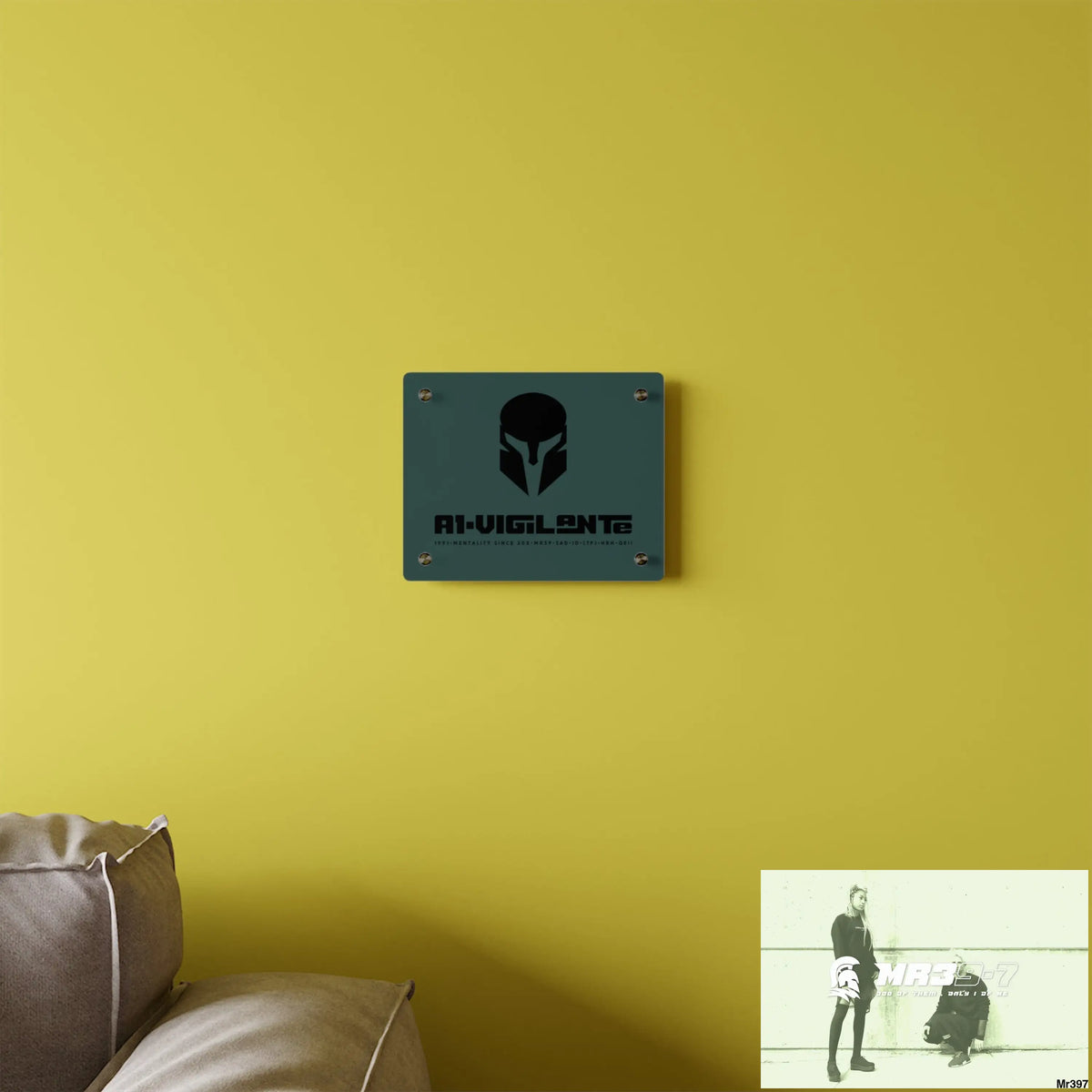 A1-Vigilante Sparta Acrylic Wall Art Panels Home Decor