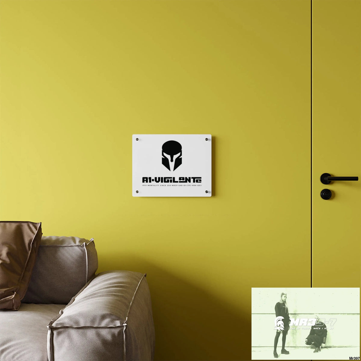 A1-Vigilante Sparta Acrylic Wall Art Panels Home Decor