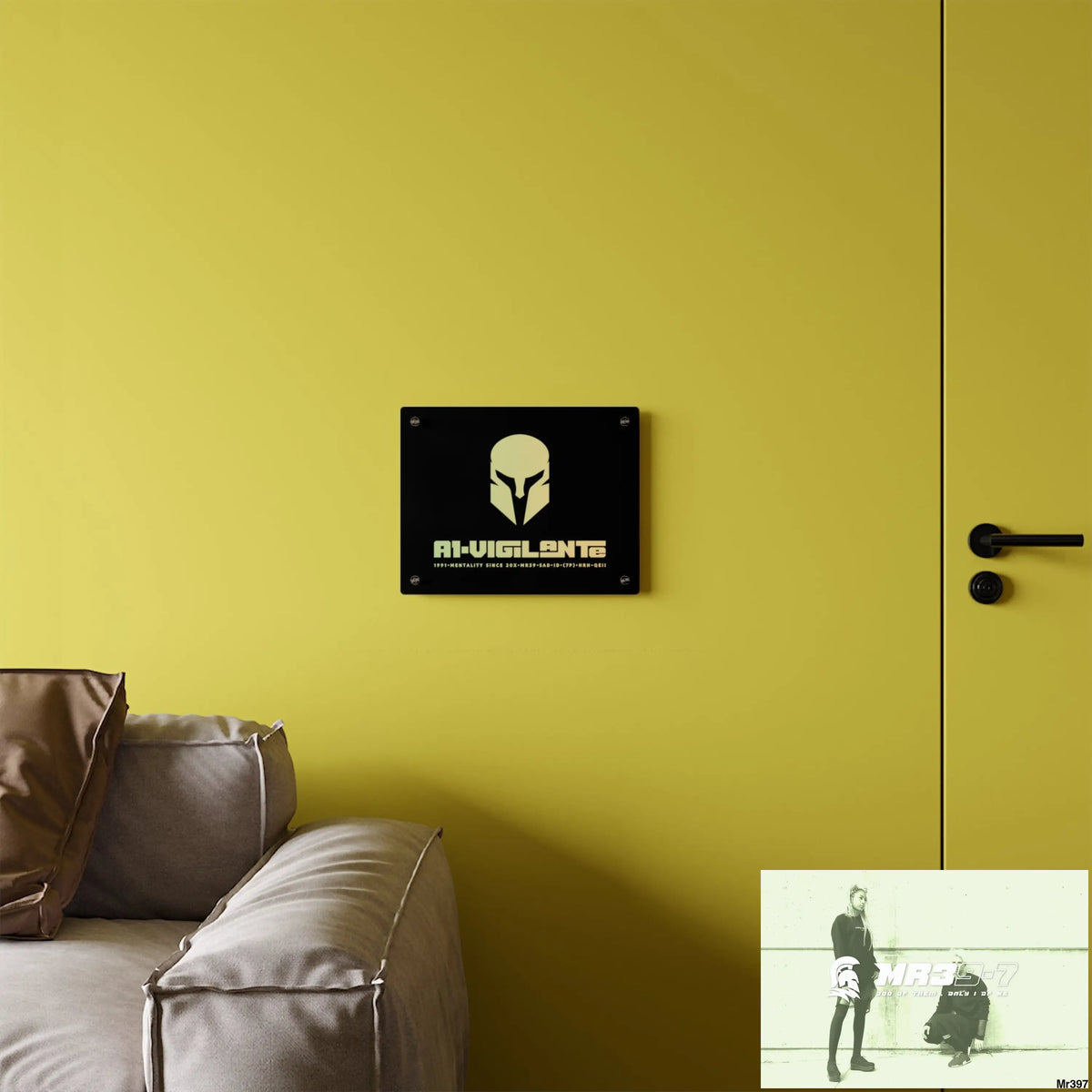A1-Vigilante -Sparta Sparta Acrylic Wall Art Panels Home Decor