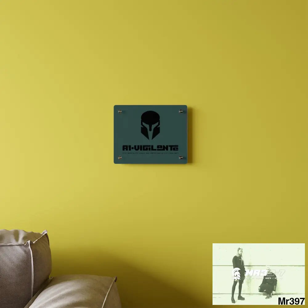 A1-Vigilante Sparta Acrylic Wall Art Panels Home Decor