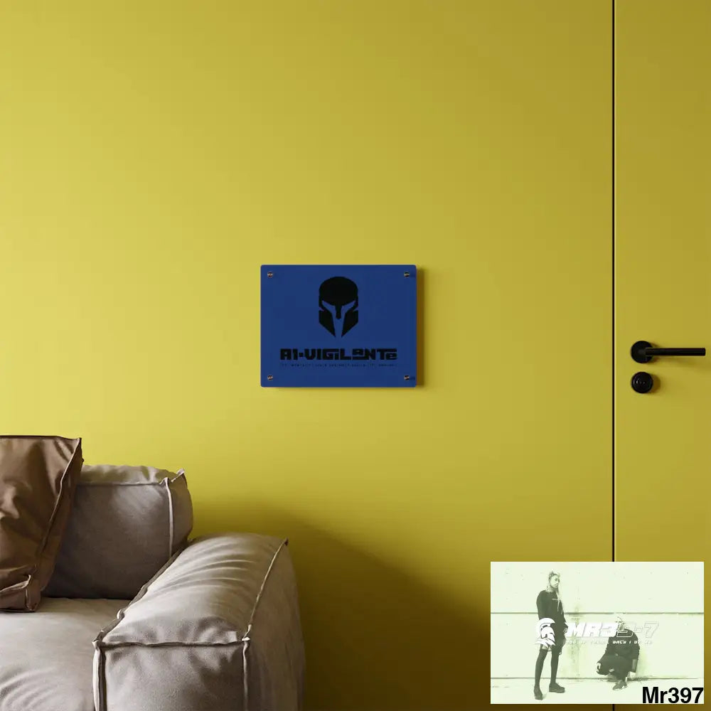 A1-Vigilante Sparta Acrylic Wall Art Panels Home Decor