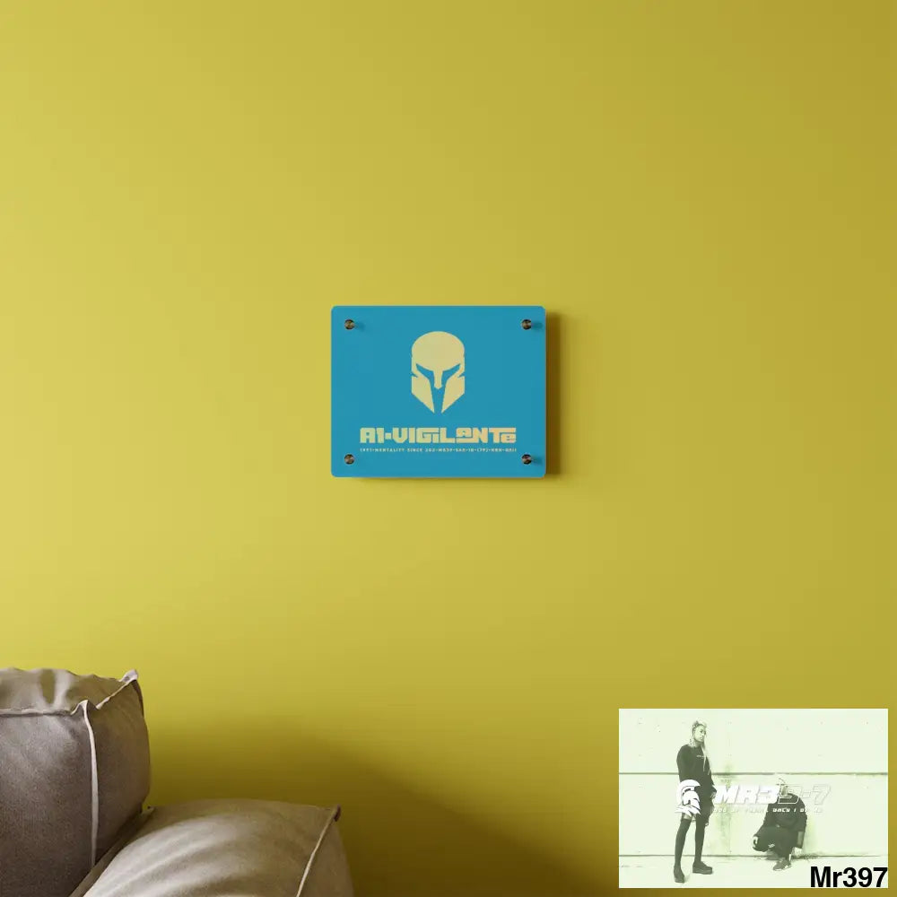 A1-Vigilante -Sparta Sparta Acrylic Wall Art Panels Home Decor