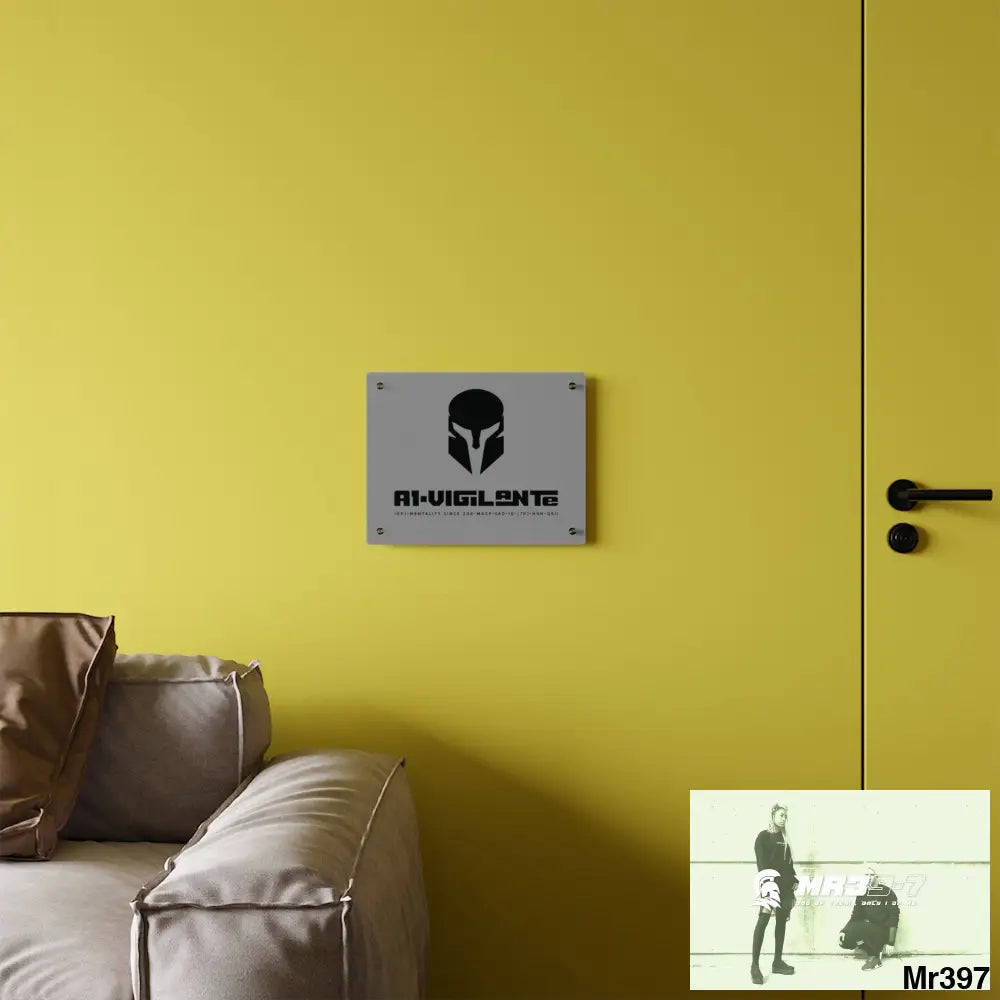 A1-Vigilante Sparta Acrylic Wall Art Panels Home Decor