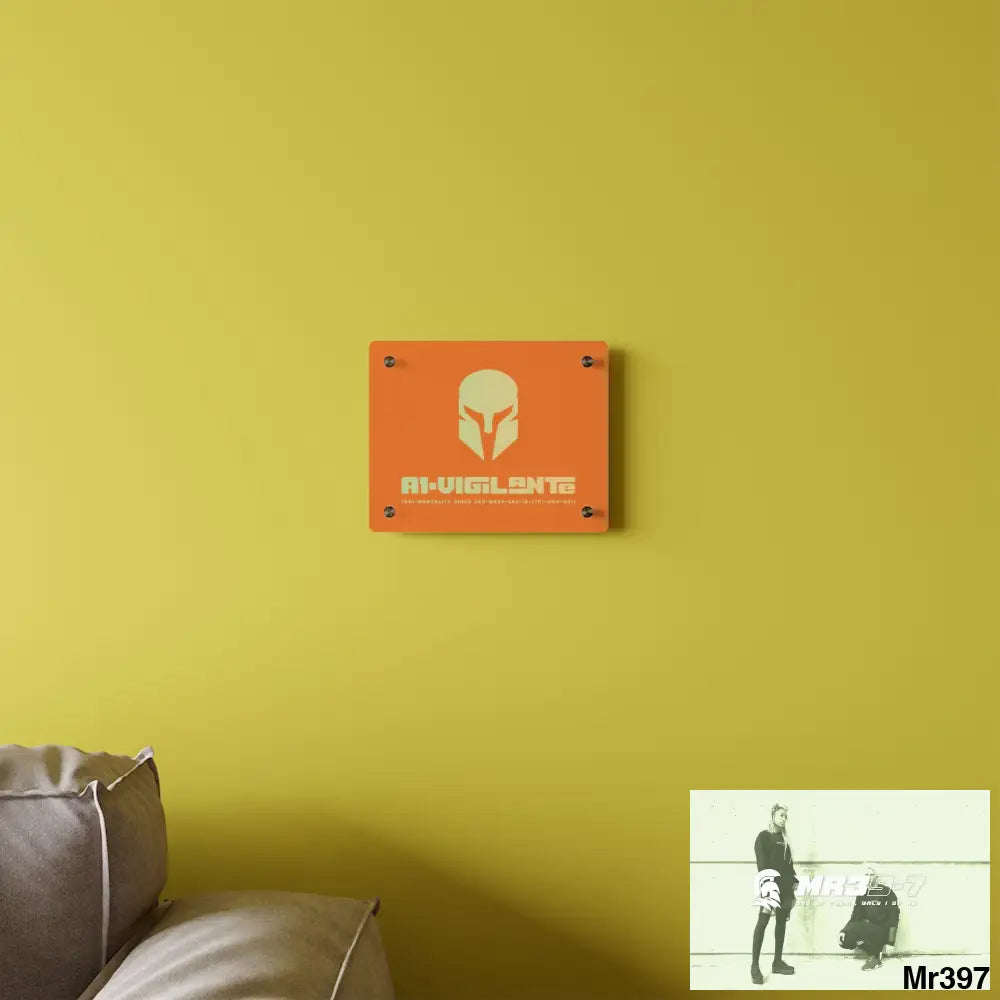 A1-Vigilante -Sparta Sparta Acrylic Wall Art Panels Home Decor