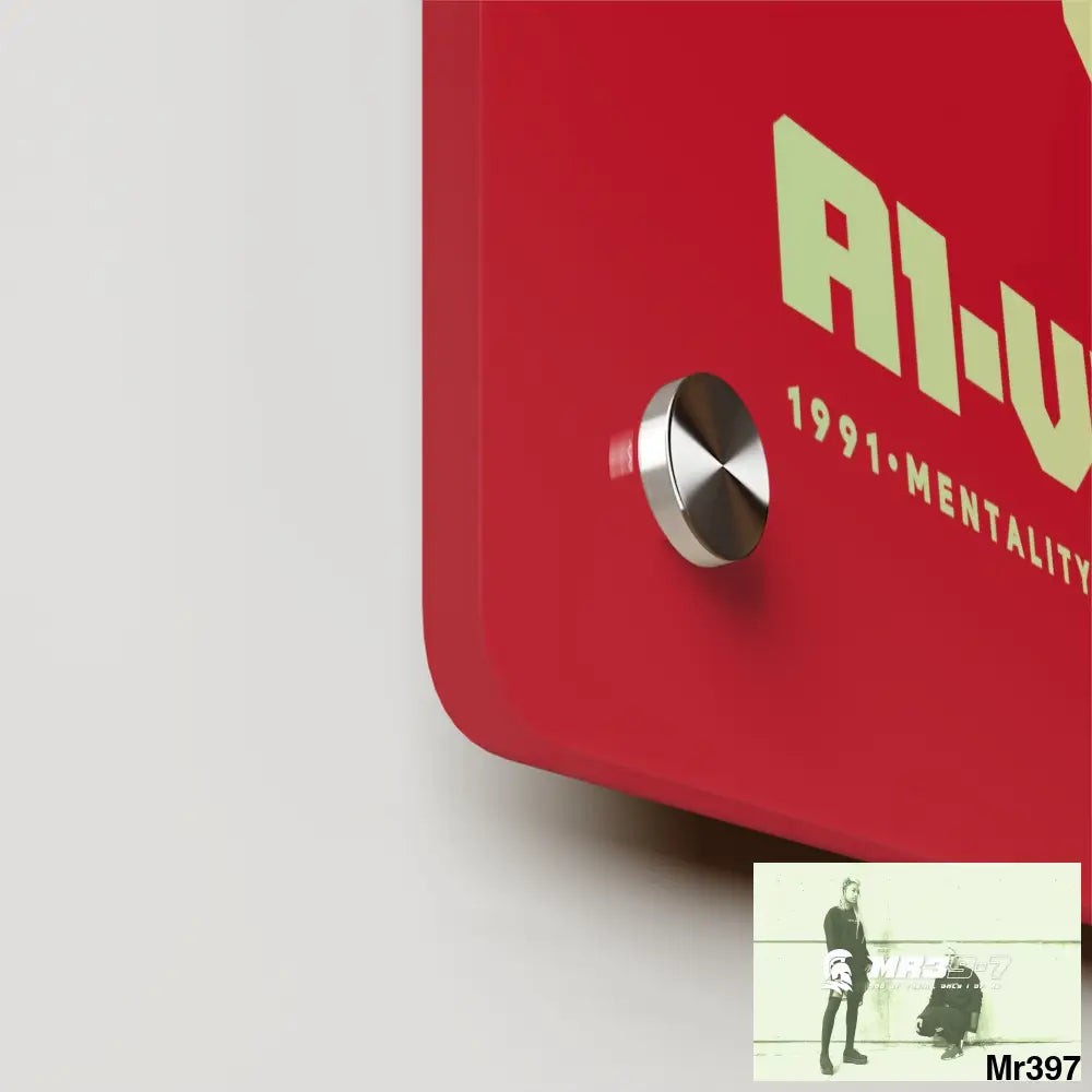 A1-Vigilante -Sparta Sparta Acrylic Wall Art Panels Home Decor