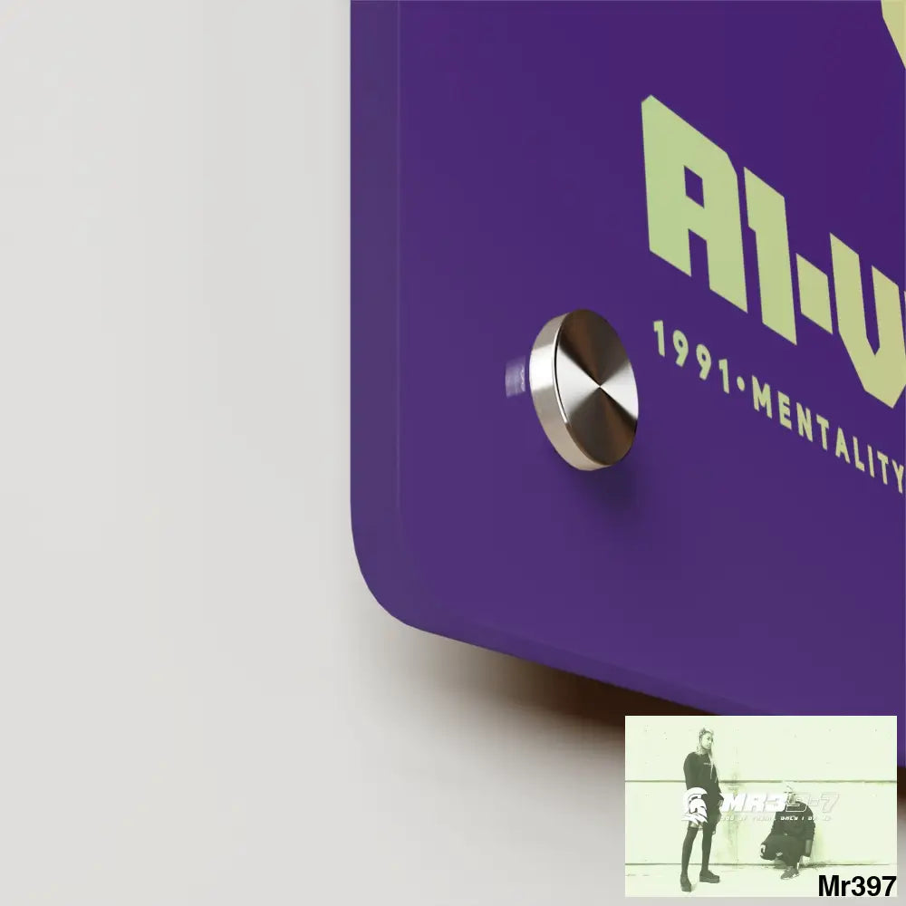 A1--Vigilante -Sparta Sparta Acrylic Wall Art Panels Home Decor