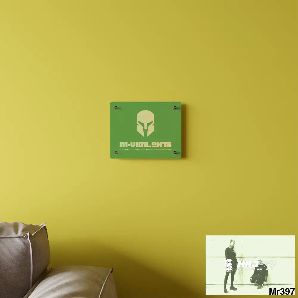 A1-Vigilante -Sparta Sparta Acrylic Wall Art Panels Home Decor