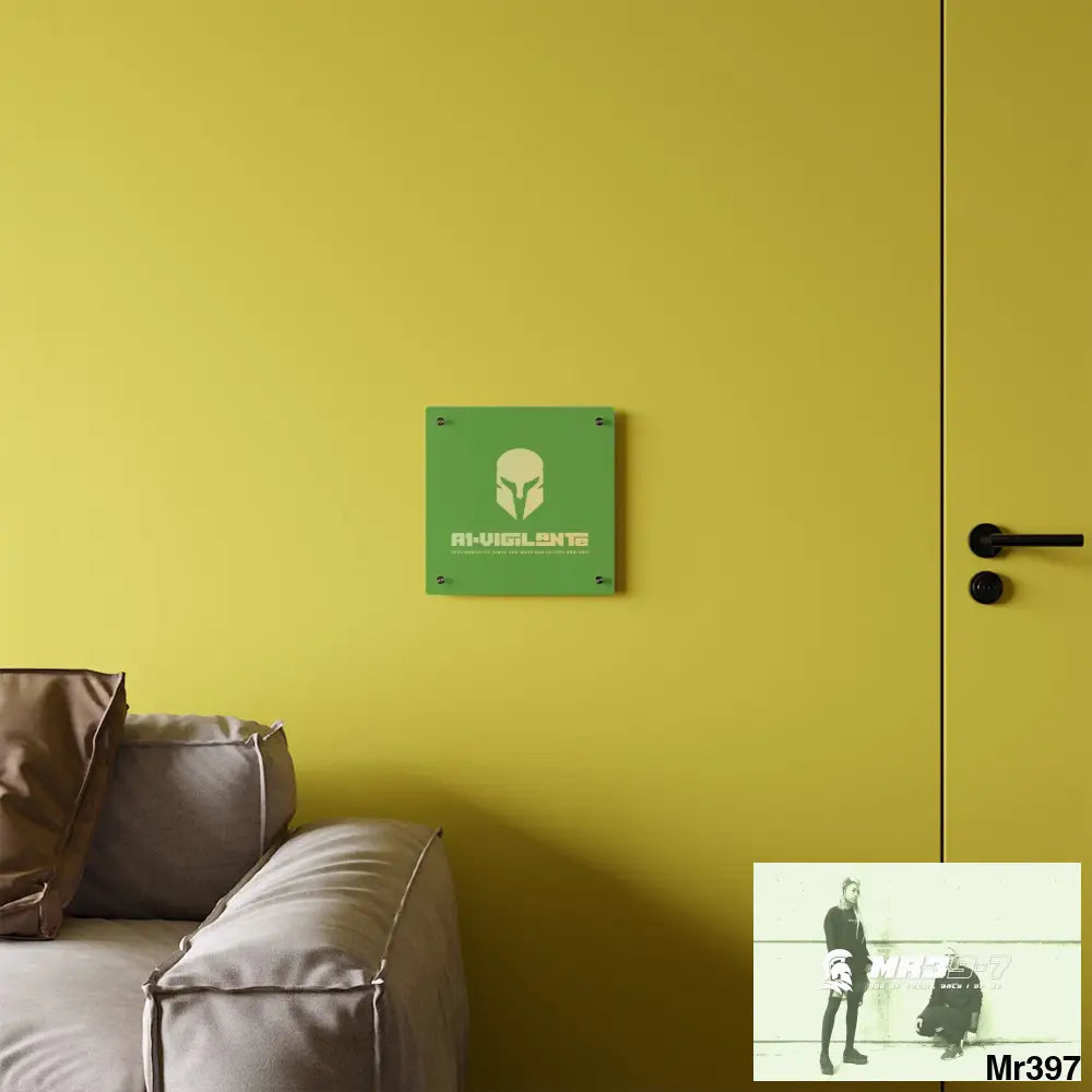 A1-Vigilante -Sparta Sparta Acrylic Wall Art Panels Home Decor