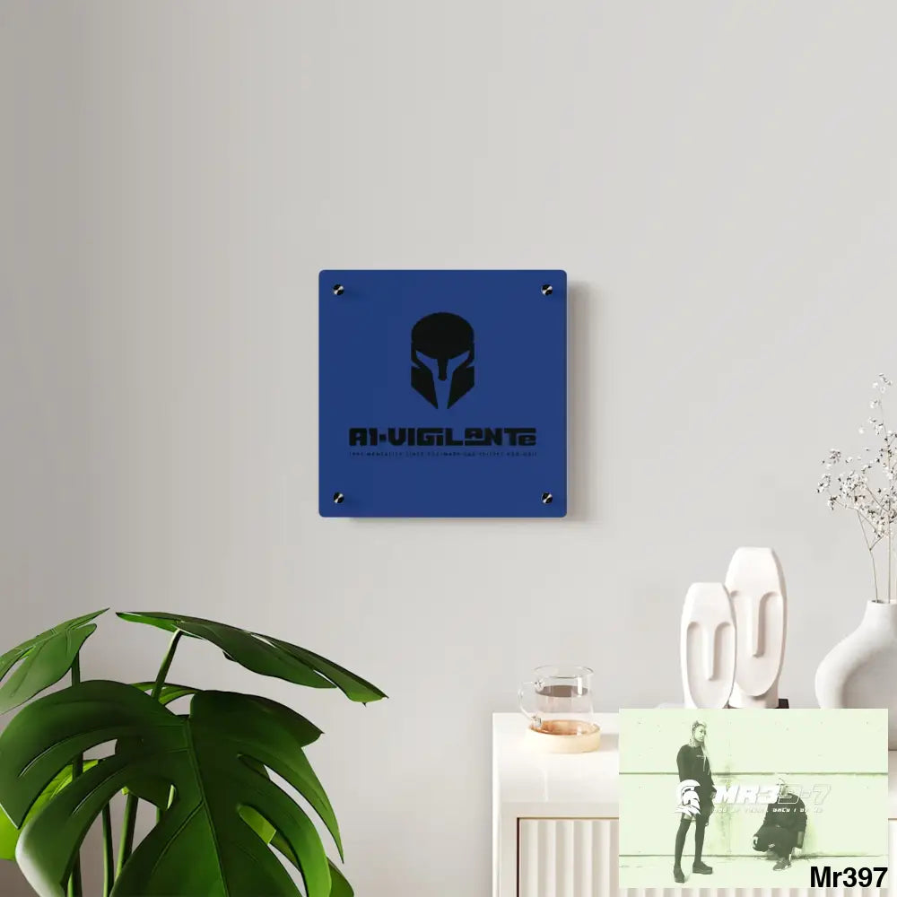 A1-Vigilante Sparta Acrylic Wall Art Panels Home Decor
