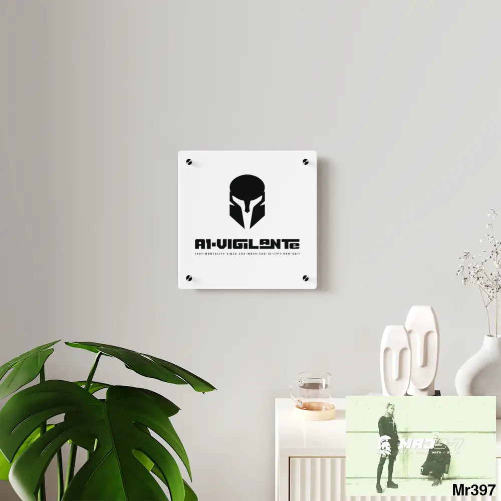 A1-Vigilante Sparta Acrylic Wall Art Panels Home Decor