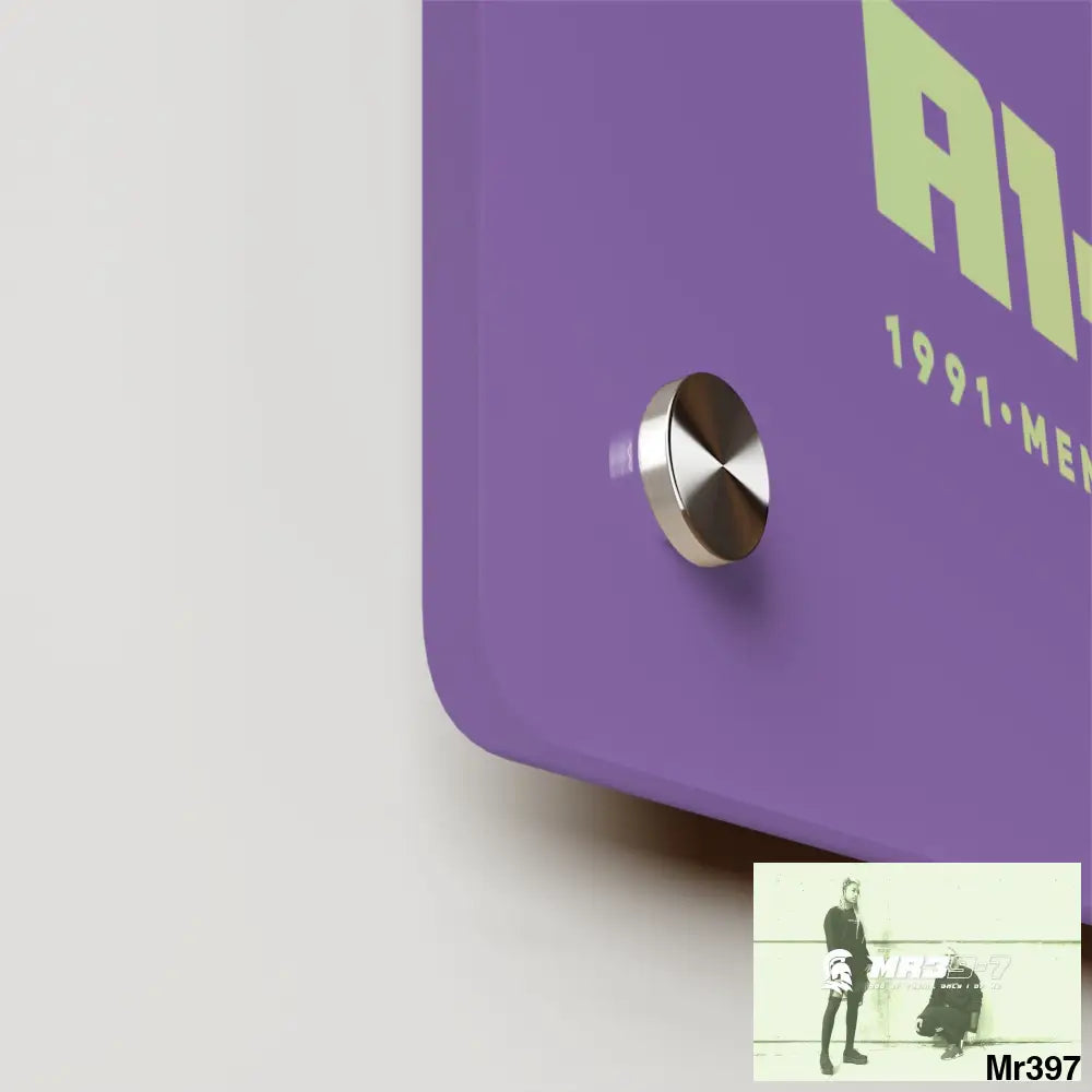 A1--Vigilante -Sparta Sparta Acrylic Wall Art Panels Home Decor