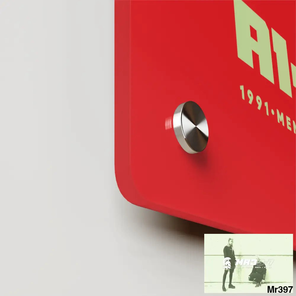 A1-Vigilante -Sparta Sparta Acrylic Wall Art Panels Home Decor